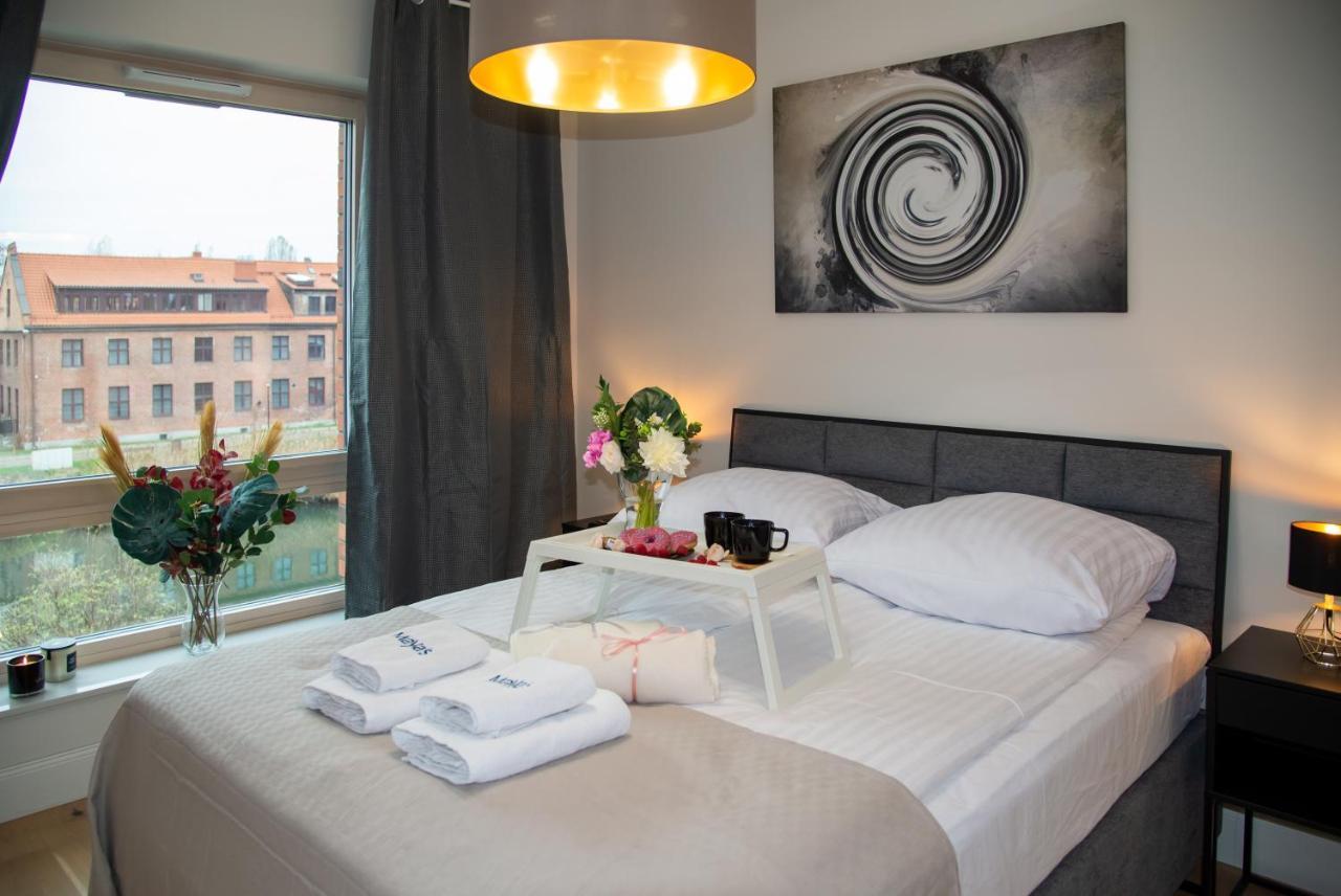 Maya'S Flats & Resorts - River View Gdańsk Exteriör bild
